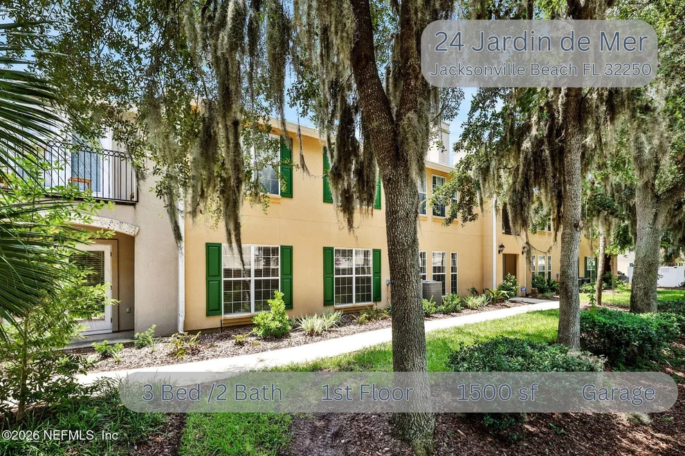 Unit for sale at 24 JARDIN DE MER Place, Jacksonville Beach, FL 32250