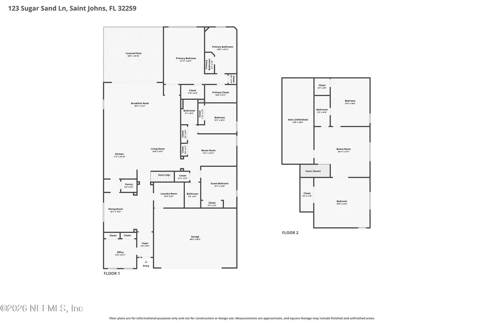 Unit for sale at 123 SUGAR SAND Lane, St. Johns, FL 32259