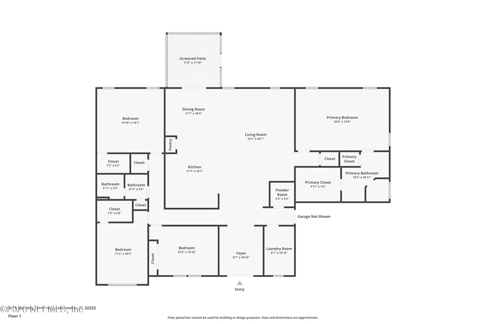 Unit for sale at 4179 BURNING TREE Lane S, Jacksonville, FL 32223