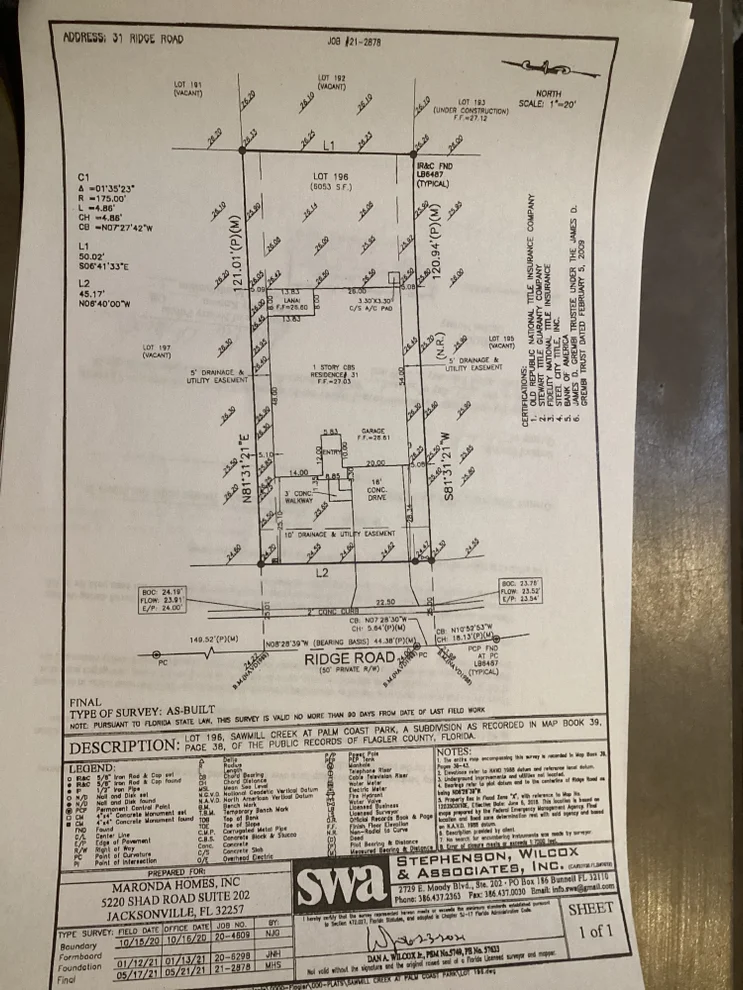 Unit for sale at 31 RIDGE Road, Palm Coast, FL 32137