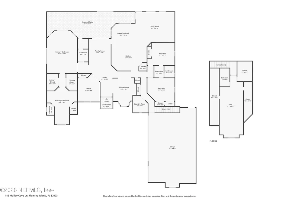 Unit for sale at 182 MALLEY COVE Lane, Fleming Island, FL 32003