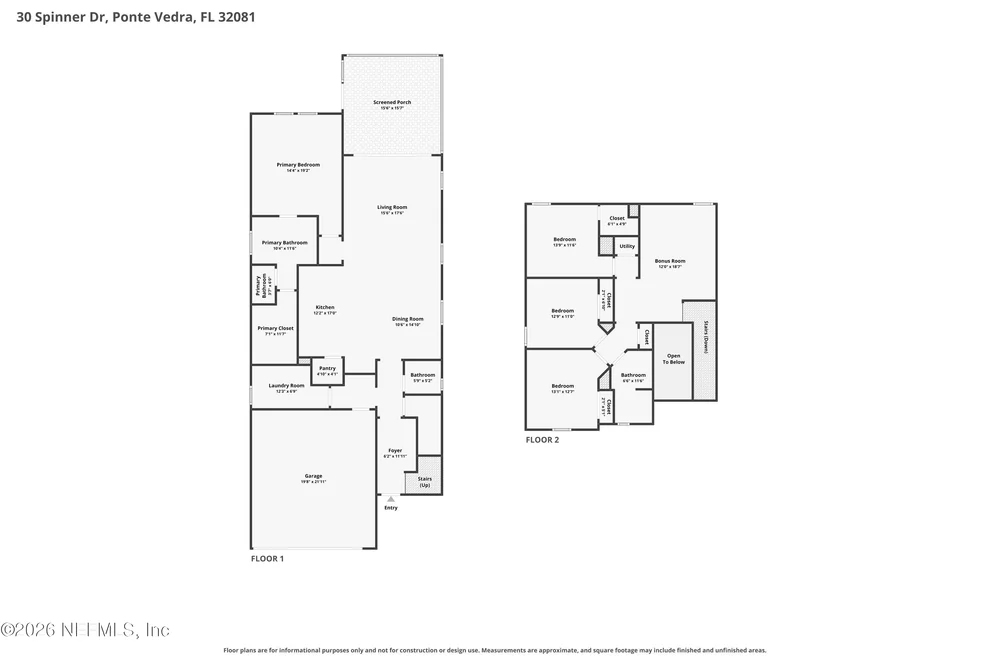 Unit for sale at 30 SPINNER Drive, Ponte Vedra, FL 32081