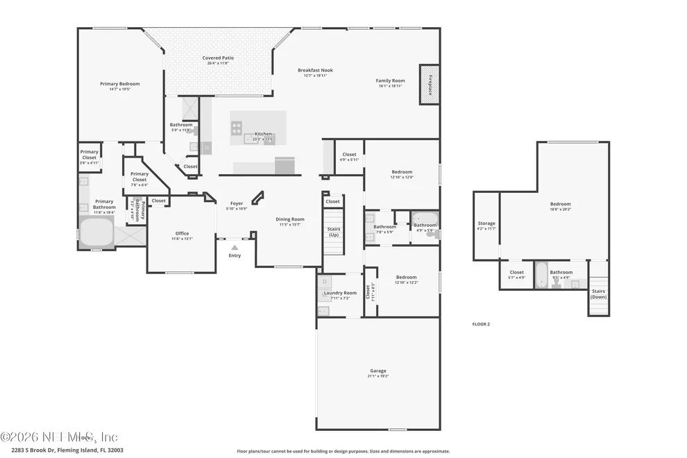 Unit for sale at 2283 SOUTH BROOK Drive, Fleming Island, FL 32003