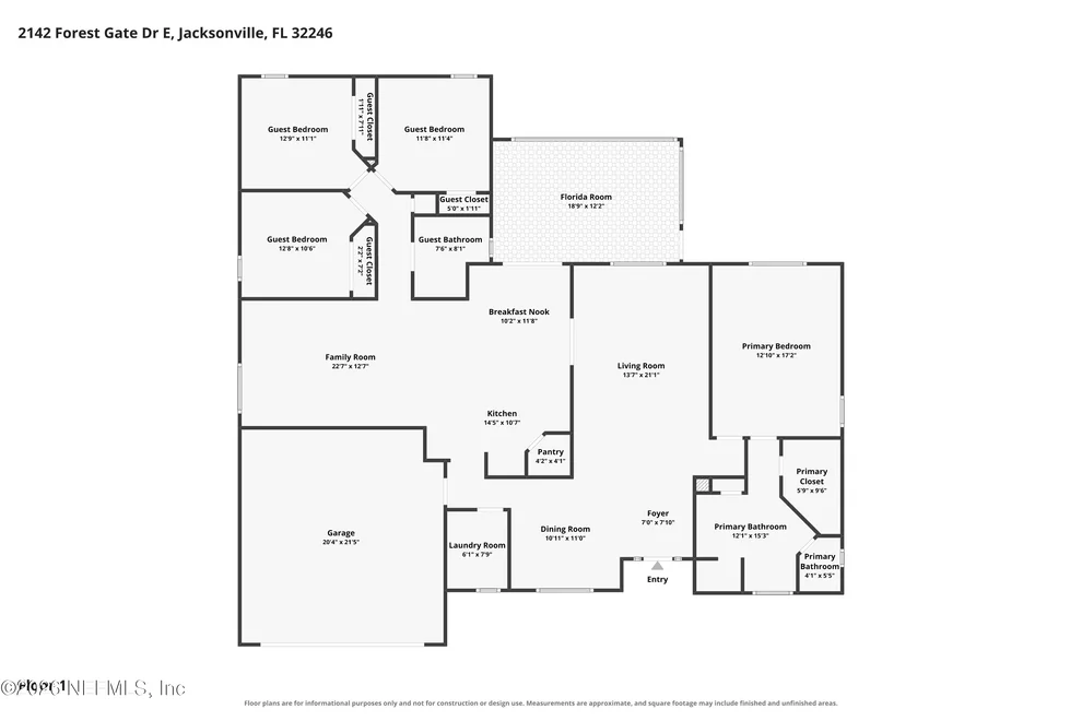 Unit for sale at 2142 FOREST GATE Drive E, Jacksonville, FL 32246