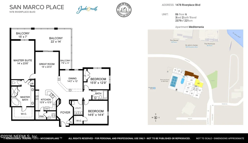 Unit for sale at 1478 RIVERPLACE Boulevard, Jacksonville, FL 32207