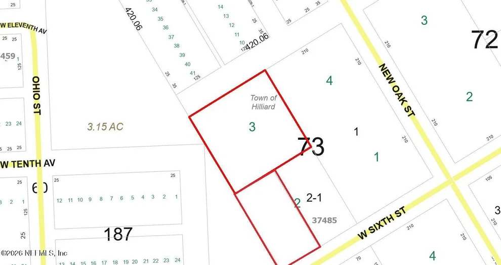 Unit for sale at 0 OHIO Street, Hilliard, FL 32046