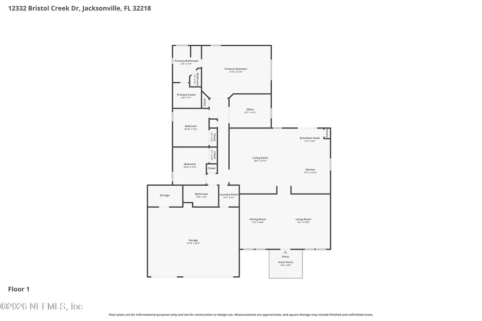 Unit for sale at 12332 BRISTOL CREEK Drive, Jacksonville, FL 32218