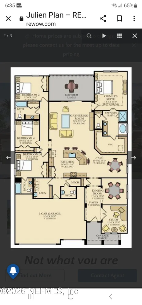 Unit for sale at 2883 LAS CALINAS Boulevard, St. Augustine, FL 32095