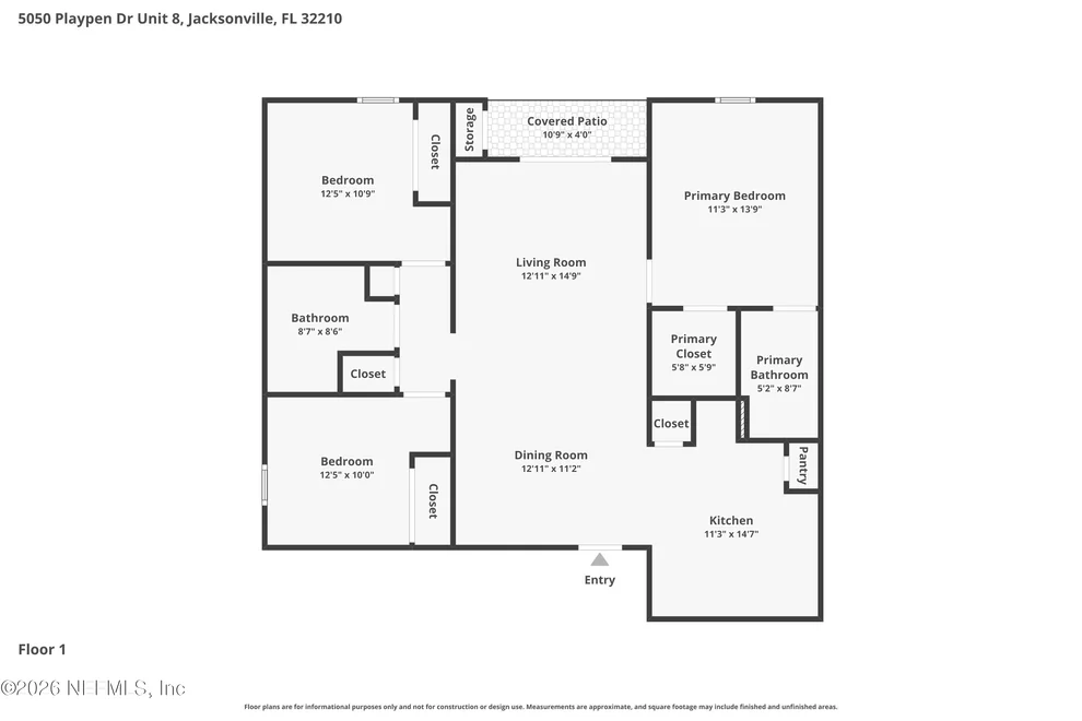 Unit for sale at 5050 PLAYPEN Drive, Jacksonville, FL 32210