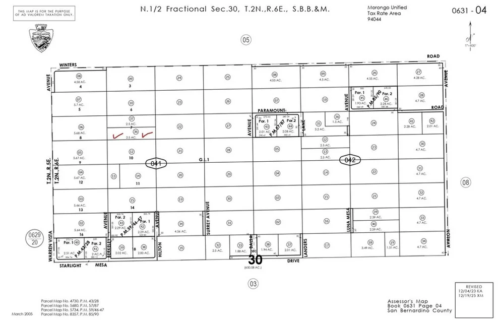 Unit for sale at 0 Hilton Avenue, Landers, CA 92285