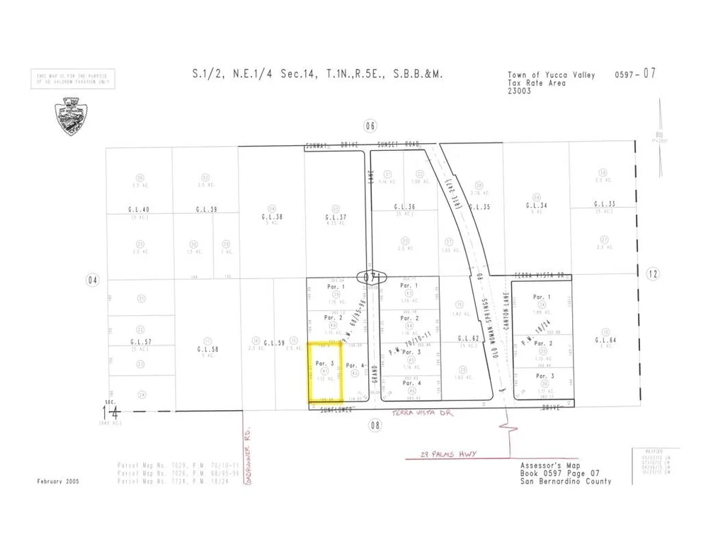 Unit for sale at 0 Sunfair Area Road, Joshua Tree, CA 92252