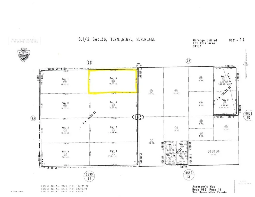 Unit for sale at 0 0, Joshua Tree, CA 92252