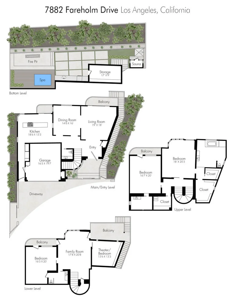 Unit for sale at 7882 Fareholm Drive, Los Angeles, CA 90046