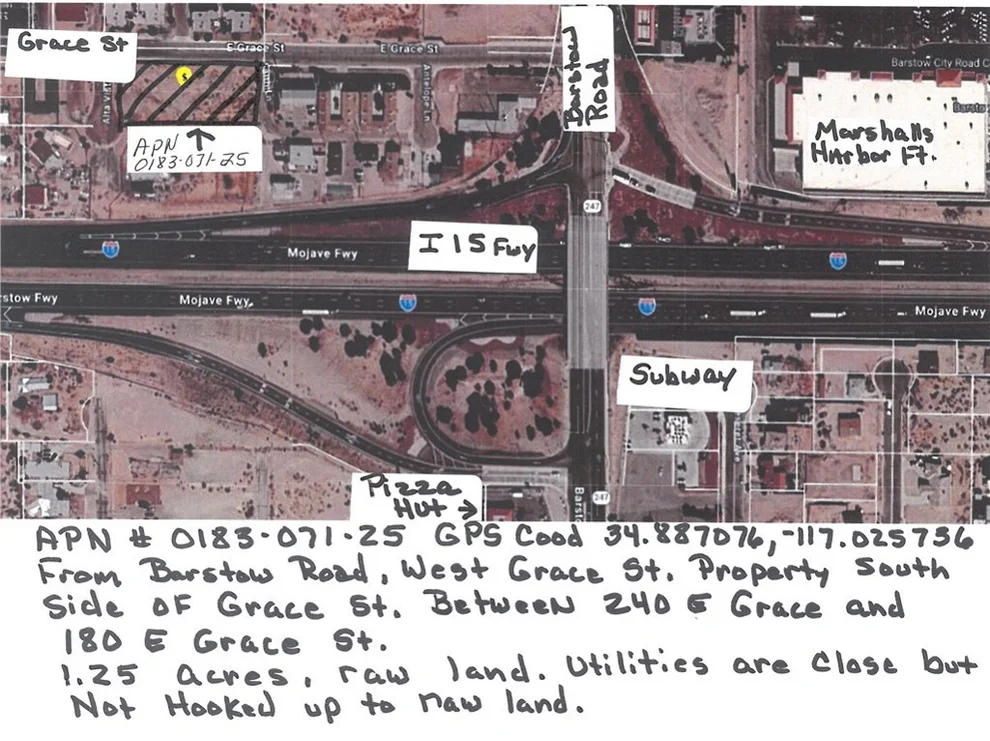 Unit for sale at 25 E Grace, Barstow, CA 92311