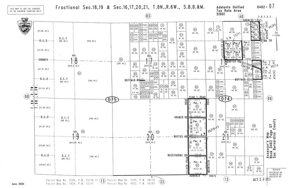 Unit for sale at 0 Princess Pat Mine Road, Adelanto, CA 92301