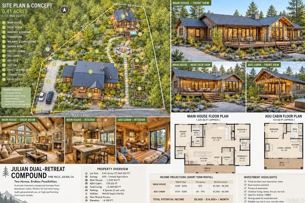 Unit for sale at Harrison Park Road, Julian, CA 92036