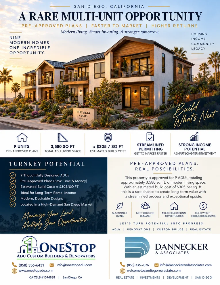 Unit for sale at 3378 N Mountain View Dr, San Diego, CA 92116