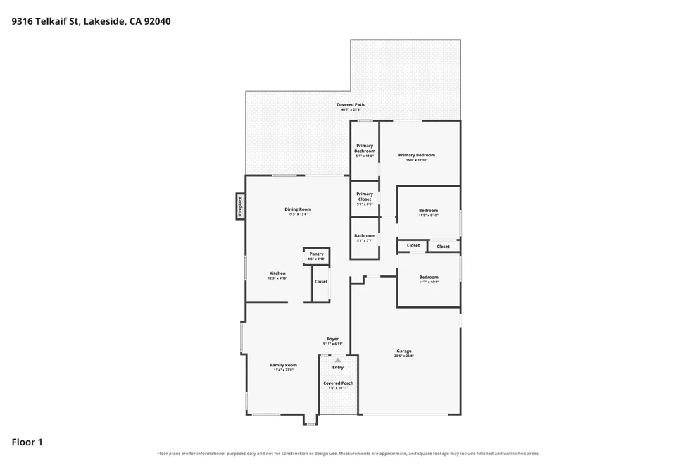 Unit for sale at 9316 Telkaif St, Lakeside, CA 92040