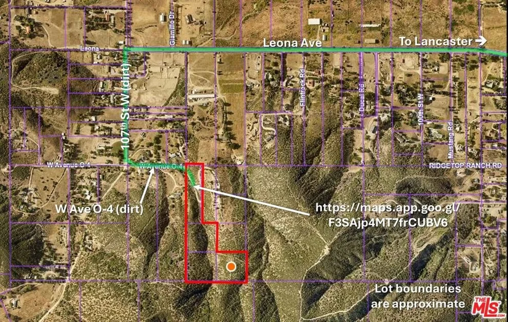 Unit for sale at 0 107th, Leona Valley, CA 93551