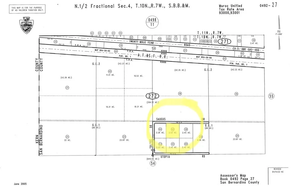Unit for sale at 0 So. of Hwy 58 #1, Boron, CA 93516