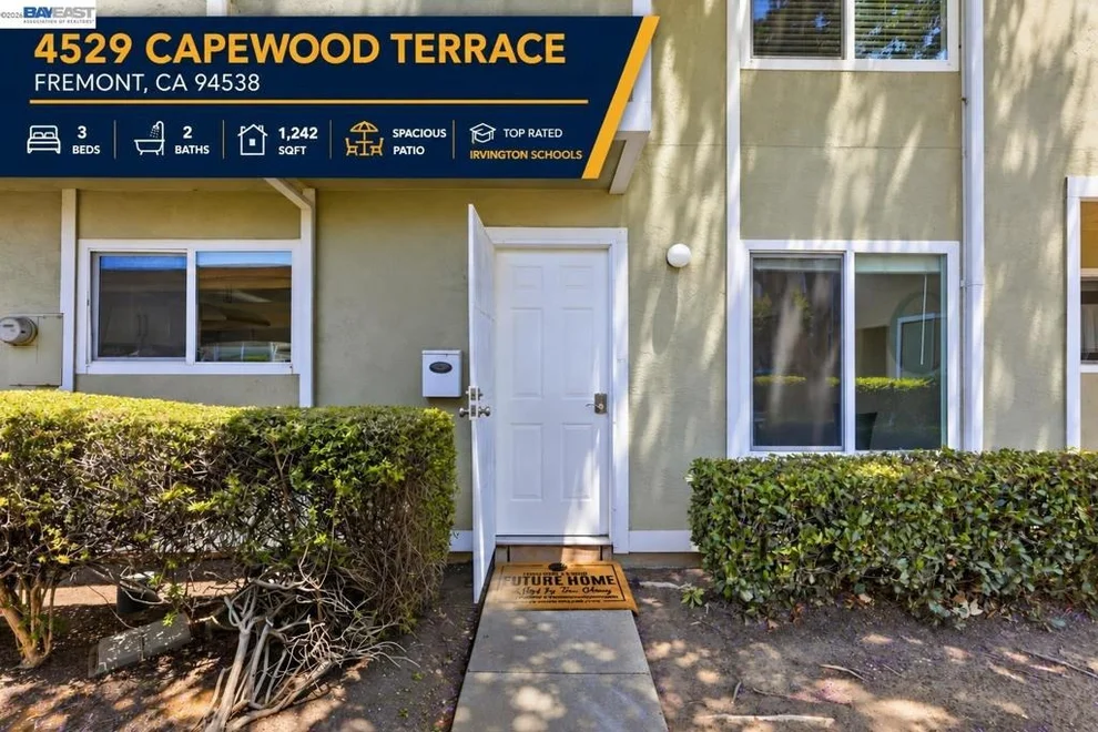 Unit for sale at 4529 Capewood Terrace, Fremont, CA 94538
