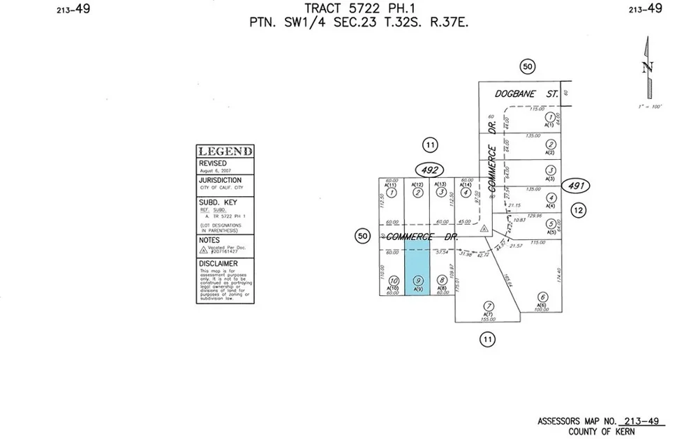 Unit for sale at 0 Commerce Dr., California City, CA 93505