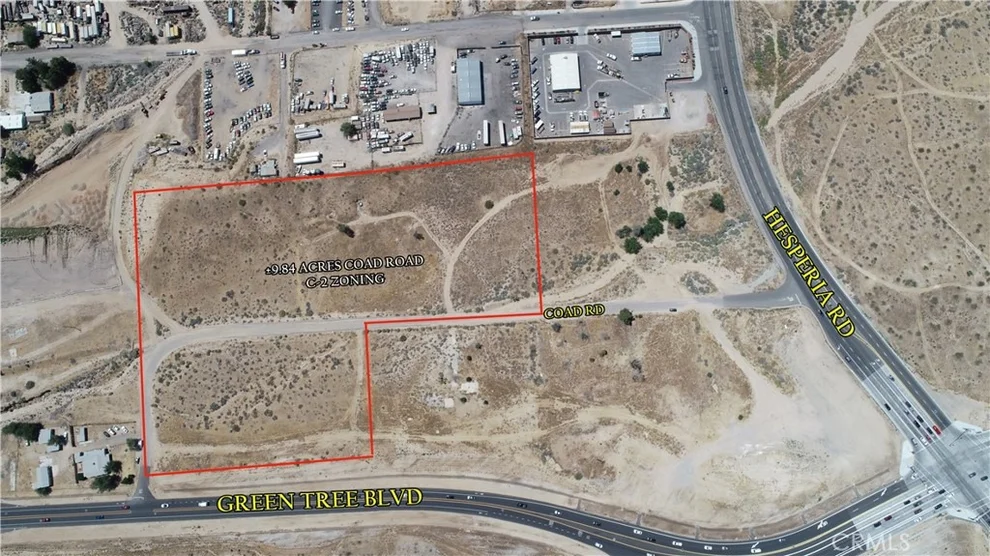 Unit for sale at 0 9.84 Acres Green Tree Boulevard, Victorville, CA 92392