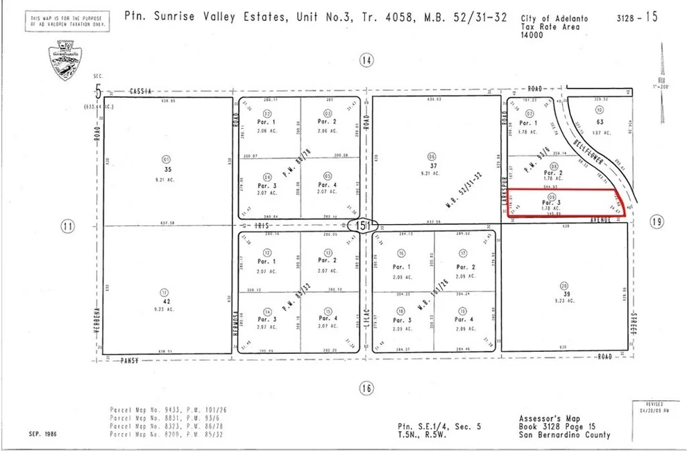 Unit for sale at 0 Bellflower Street, Adelanto, CA 92301