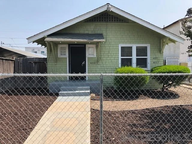 Unit for sale at 4033 37 Menlo Ave, San Diego, CA 92105