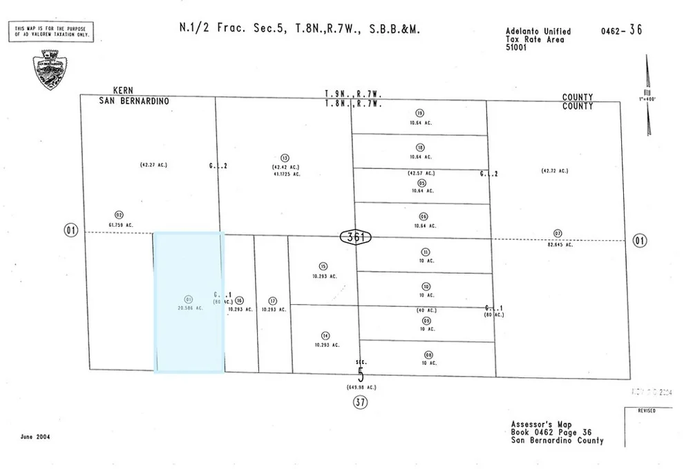 Unit for sale at 0 West of Hwy 395 #2, Adelanto, CA 92301