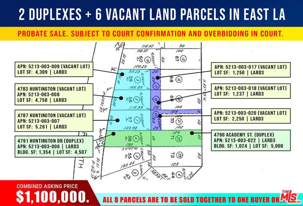 Unit for sale at 4787 Huntington Drive, Los Angeles, CA 90032