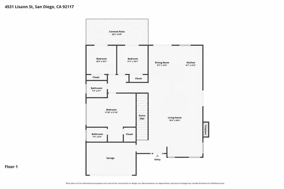 Unit for sale at 4531 Lisann St, San Diego, CA 92117