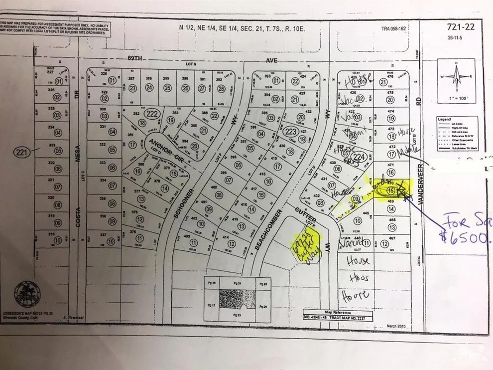 Unit for sale at 0 Vanderveer Road, Mecca, CA 92254