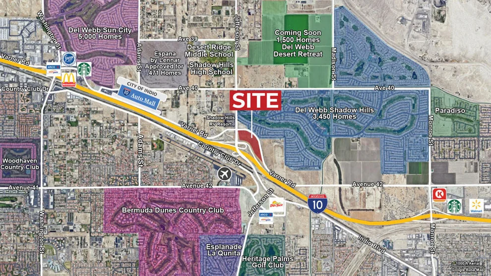 Unit for sale at 0 I-10 & Jefferson Street, Indio, CA 92201