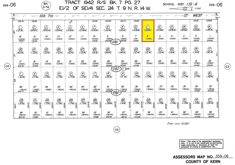 Unit for sale at 0 100th Street W, Rosamond, CA 93560