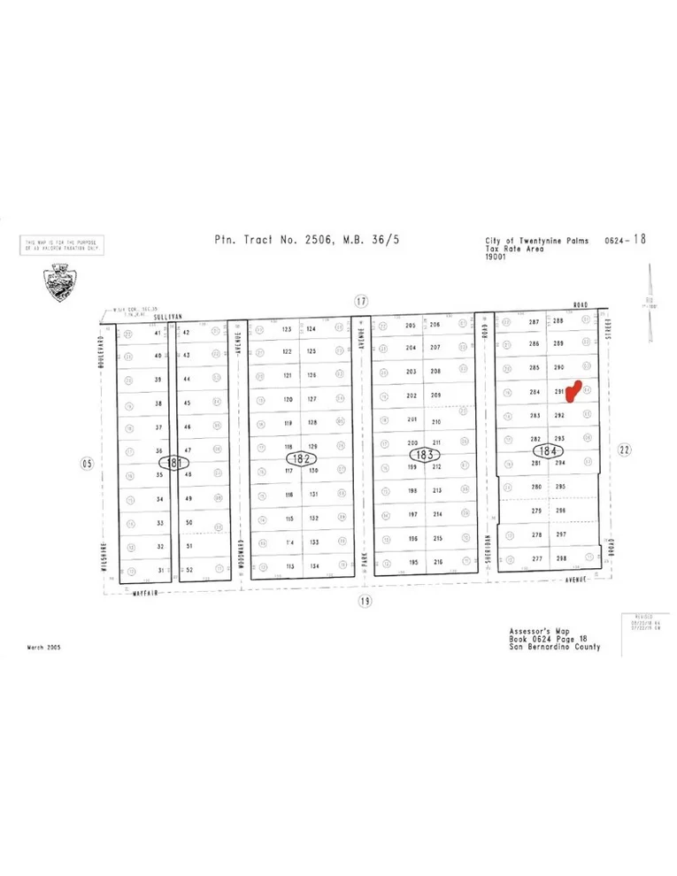 Unit for sale at 0 Park Avenue, 29 Palms, CA 92277