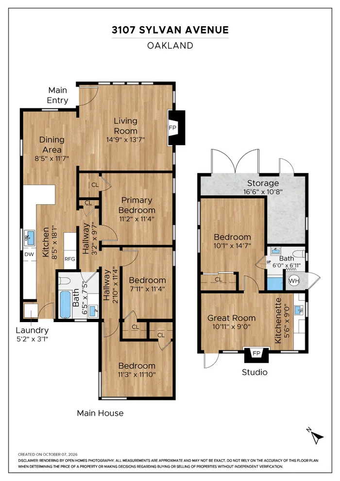 Unit for sale at 3107 Sylvan Ave, Oakland, CA 94602