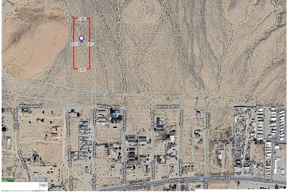 Unit for sale at 0 Whicker Boulevard, Barstow, CA 92331