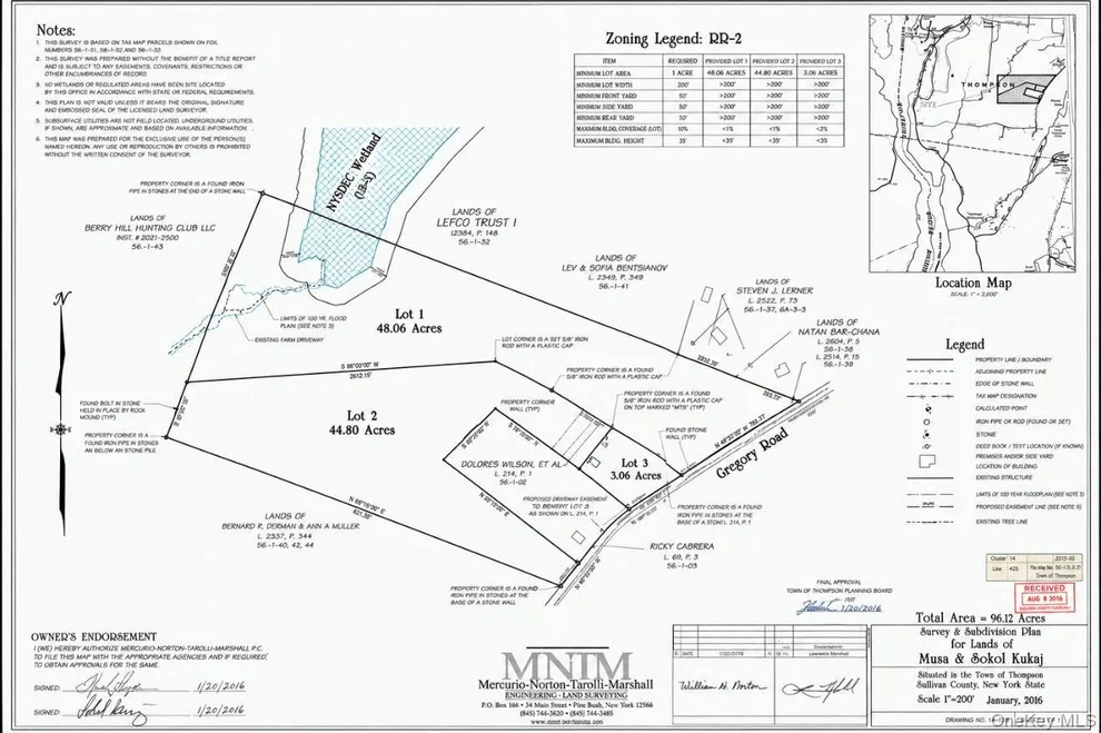 Unit for sale at Gregory Road, Thompson, NY 12701