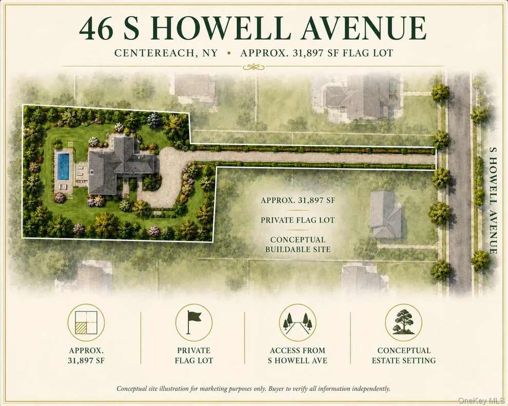 Unit for sale at 46 S Howell Avenue, Brookhaven, NY 11720