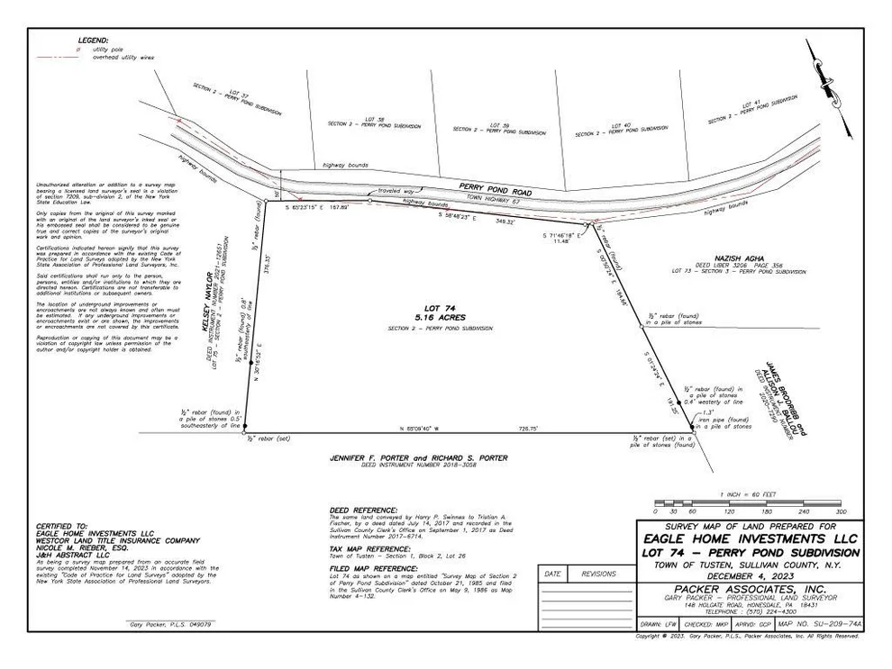 Unit for sale at Lot #74 Pond Perry Road, Tusten, NY 12764