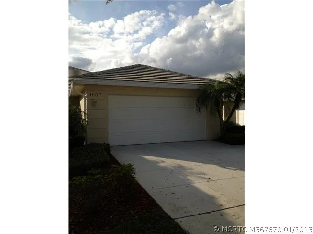 Unit for sale at 1607 SW Waterfall Boulevard, Palm City, FL 34990