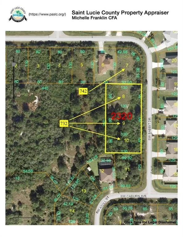 Unit for sale at 732 SW Babbit Drive, Port St Lucie, FL 34953