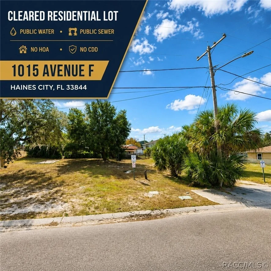 Unit for sale at 1015 AVENUE F, Haines City, FL 33844