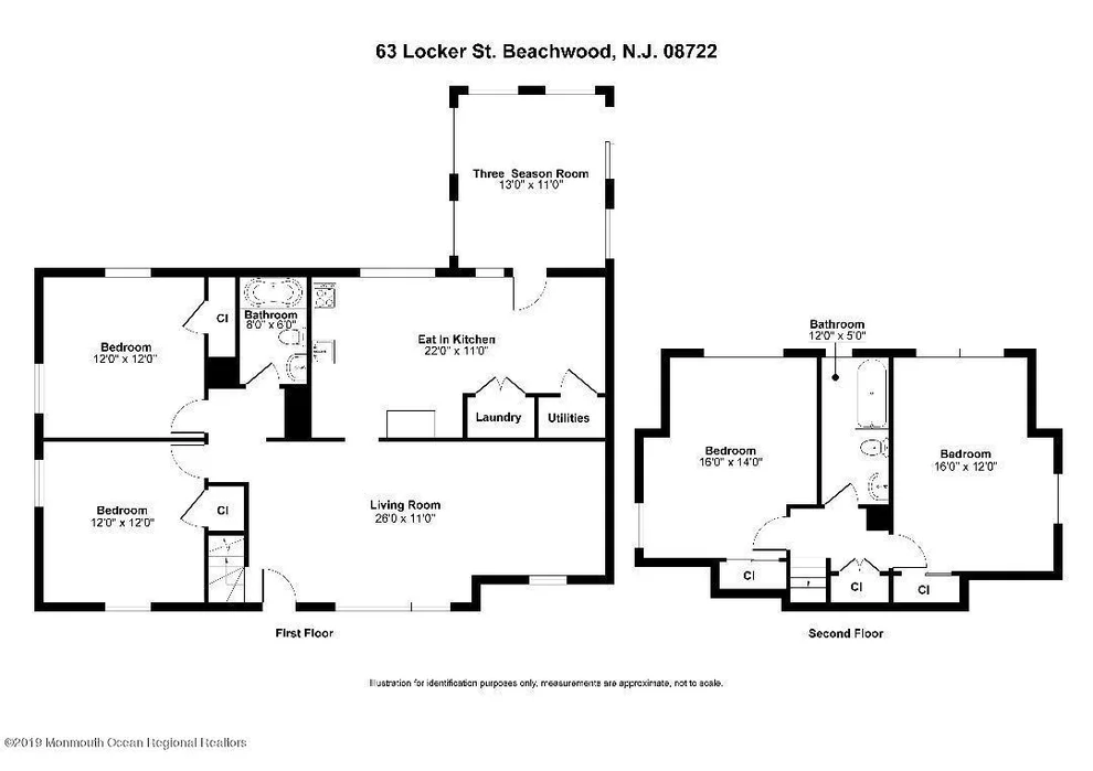 Unit for sale at 63 Locker Street, Beachwood, NJ 08722