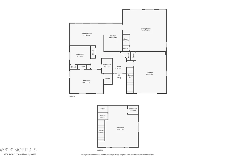 Unit for sale at 1838 Skiff Court, Toms River, NJ 08753