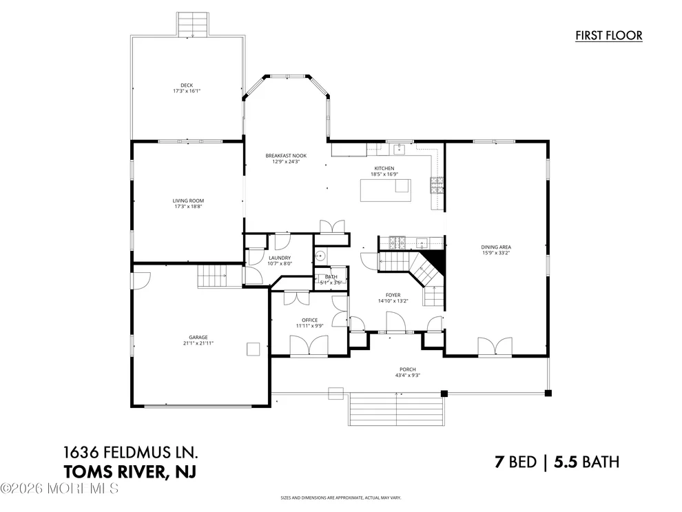 Unit for sale at 1636 Feldmus Lane, Toms River, NJ 08755