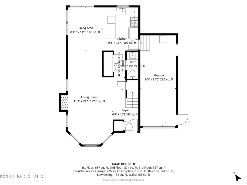 Unit for sale at 384 Pine Avenue, Manasquan, NJ 08736