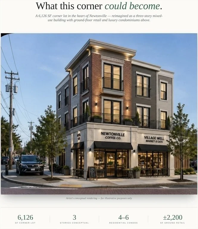 Unit for sale at 911 Washington St/Lowell Ave, Newton, MA 02460
