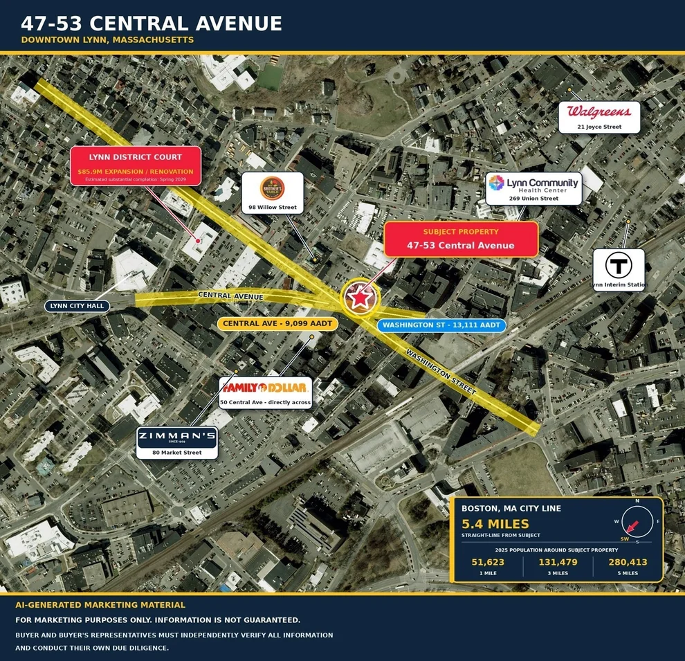 Unit for sale at 47-53 Central Ave, Lynn, MA 01901
